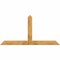 Ekena Millwork Portland Rough Sawn Timber Gable Bracket, Western Red Cedar, 84"W x 42"H x 2"D x 6"F, 12/12 Pitch GBW084X42X0206POR00RWR - alternate 1